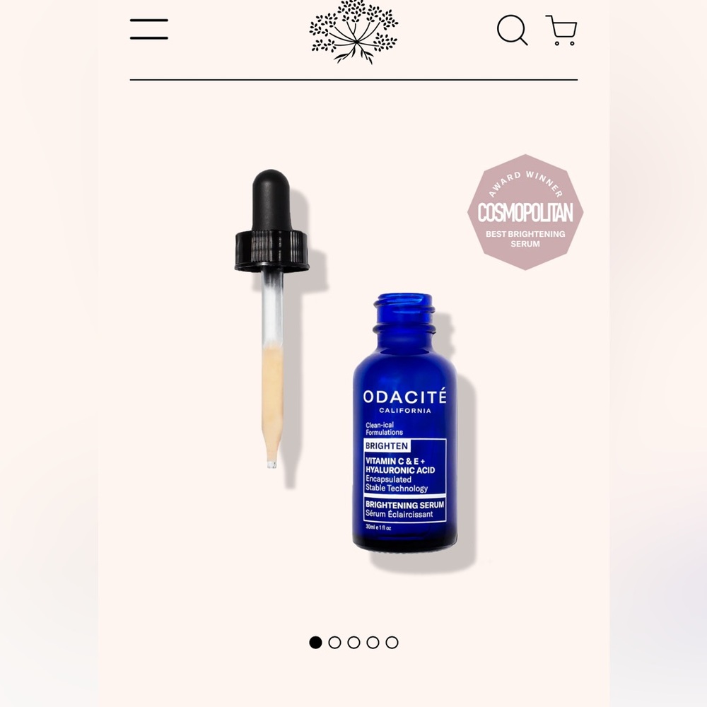 Odacite Brighten Vitamin C & E Serum - NIB